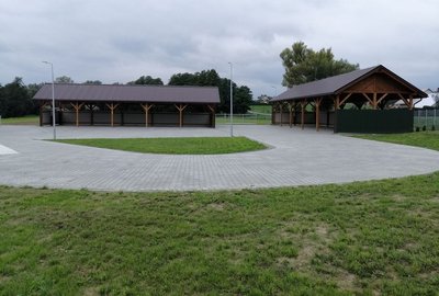 Budowa Punktu Selektywnej Zbiórki Odpadów Komunalnych w Wielopolu Skrzyńskim