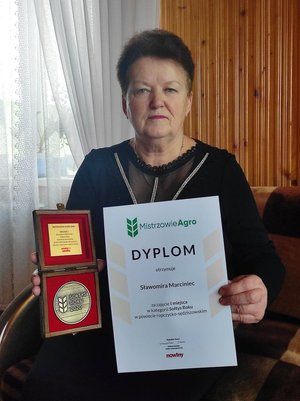 P. SŁAWOMIRA MARCINIEC - SOŁTYS ROKU 2020