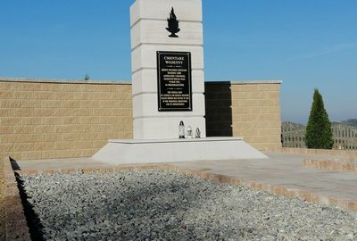 Remont kwatery z I wojny światowej znajdującej się na cmentarzu w Wielopolu Skrzyńskim wraz z zagospodarowaniem terenu - Etap III