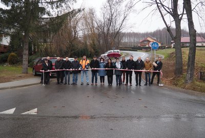 Przebudowa drogi gminnej Brzeziny – Bukowina – Mała