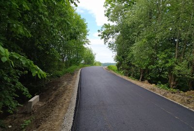 Modernizacja drogi gminnej Brzeziny Łęg na Kaczora