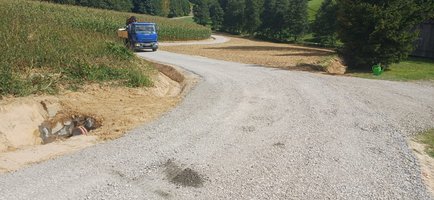 „Modernizacja drogi dojazdowej do gruntów rolnych w m. Brzeziny”