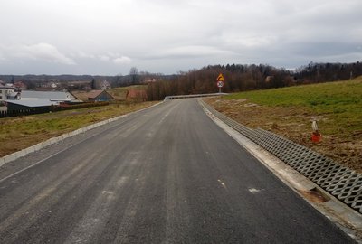 Budowa drogi gminnej Wielopole - Podliwek