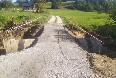 Modernizacja drogi dojazdowej do gruntów rolnych Fogry Wielopole na Tęczara