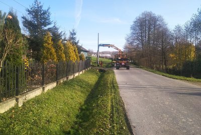 Budowa oświetlenia ulicznego w m. Broniszów