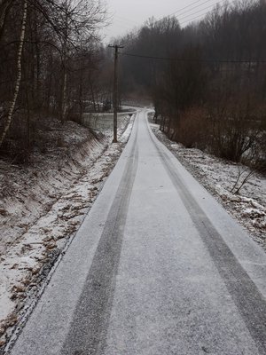 Przebudowa drogi Wielopole - Nowa Wieś, odcinek 223 mb
