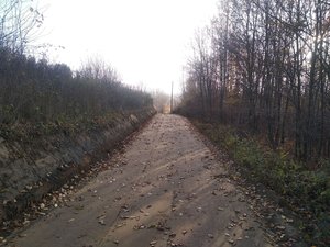 Przebudowa drogi Broniszów k. Woźny