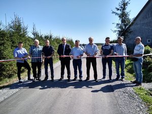 Przebudowa drogi gminnej nr 107718R Brzeziny Dół Północny