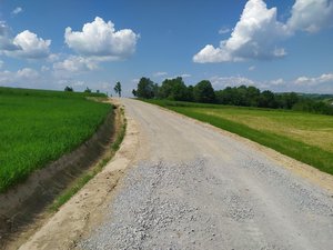 Modernizacja drogi gminnej Glinik Podlas Dział