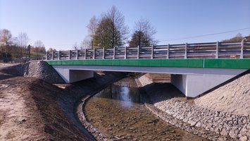 "Przebudowa obiektu mostowego w ciągu drogi gminnej Brzeziny - Dół k. Bełch”