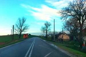 W trakcje realizacji- Oświetlenie przy dr wojewódzkiej Nr 986 w m. Wielopole Skrzyńskie - img_20240405_073528.jpg