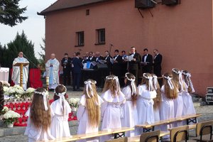 67 rocznica pożaru baraku szkolnego w Wielopolu Skrzyńskim - 09837.jpg