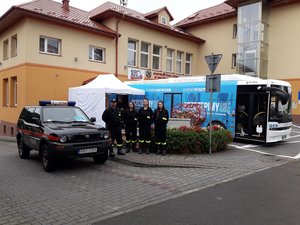 Podsumowanie akcji - Mobilny Punkt Szczepień w Gminie Wielopole Skrzyńskie