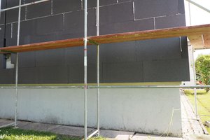 Inwestycja w trakcie realizacji (I Etap): ściany budynku - elewacja - 20170612_007.jpg