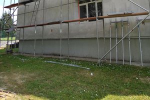 Inwestycja w trakcie realizacji (I Etap): ściany budynku - elewacja - 20170614_002.jpg