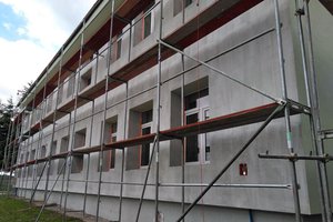 Inwestycja w trakcie realizacji (I Etap): ściany budynku - elewacja - 20170614_006.jpg