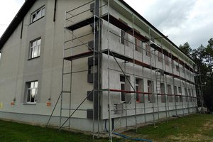 Inwestycja w trakcie realizacji (I Etap): ściany budynku - elewacja - 20170614_007.jpg