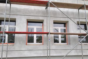 Inwestycja w trakcie realizacji (I Etap): ściany budynku - elewacja - 20170614_010.jpg