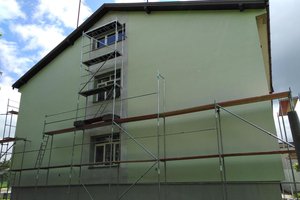 Inwestycja w trakcie realizacji (I Etap): ściany budynku - elewacja - 20170614_011.jpg