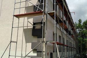 Inwestycja w trakcie realizacji (I Etap): ściany budynku - elewacja - 20170614_017.jpg