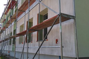 Inwestycja w trakcie realizacji (I Etap): ściany budynku - elewacja - 20170620_006.jpg