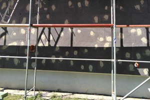 Inwestycja w trakcie realizacji (I Etap): ściany budynku - elewacja - 20170620_011.jpg