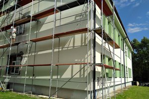 Inwestycja w trakcie realizacji (I Etap): ściany budynku - elewacja - 20170629_012.jpg