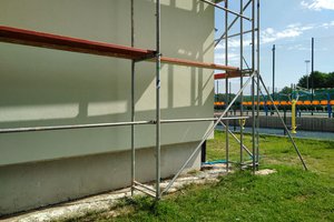 Inwestycja w trakcie realizacji (I Etap): ściany budynku - elewacja - 20170629_014.jpg