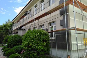 Inwestycja w trakcie realizacji (I Etap): ściany budynku - elewacja - 20170629_016.jpg