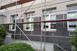 Inwestycja w trakcie realizacji (I Etap): ściany budynku - elewacja - 20170629_017.jpg