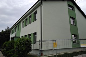 Inwestycja w trakcie realizacji (I Etap): ściany budynku - elewacja - 20170632_011.jpg