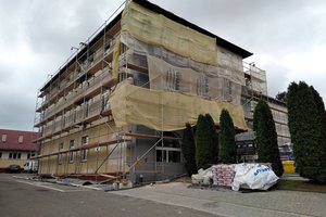 Inwestycja w trakcie realizacji (I Etap): ściany budynku - elewacja - 20170633_003.jpg