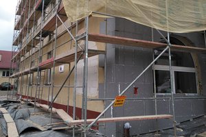 Inwestycja w trakcie realizacji (I Etap): ściany budynku - elewacja - 20170633_004.jpg