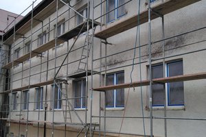 Inwestycja w trakcie realizacji (I Etap): ściany budynku - elewacja - 20170633_010.jpg