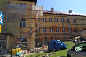 Inwestycja w trakcie realizacji (I Etap): ściany budynku - elewacja - 20170909_0020.jpg