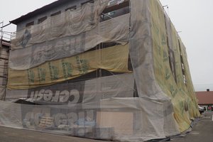 Inwestycja w trakcie realizacji (I Etap): ściany budynku - elewacja - 20170911_0031.jpg