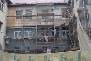 Inwestycja w trakcie realizacji (I Etap): ściany budynku - elewacja - 20170911_0033.jpg