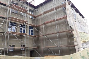 Inwestycja w trakcie realizacji (I Etap): ściany budynku - elewacja - 20170919_0002.jpg