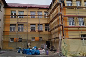 Inwestycja w trakcie realizacji (I Etap): ściany budynku - elewacja - 20170920_0006.jpg