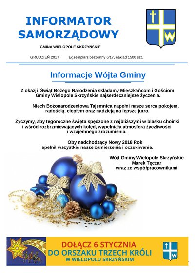 Informator Samorządowy - grudzień 2017
