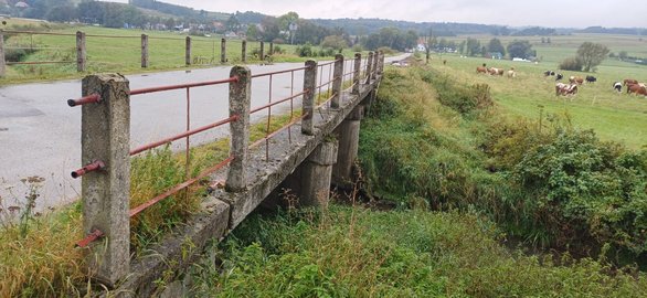 Kompleksowa przebudowa drogi wewnętrznej nr GL 3 Glinik – Lipowiec, w km 0+000 – 0+547 oraz budowa mostu w ciągu drogi na rzece Wielopolka w miejscowości Glinik