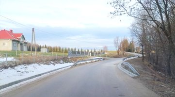 Zabezpieczenia drogi gminnej nr 107736R Brzeziny - Bukowina - Mała w km 0+865 — 1+000 na działce ewidencyjnej nr 831 w m. Brzeziny
