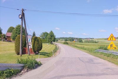 Modernizacji odcinka drogi gminnej Glinik Sklep Krzemienica