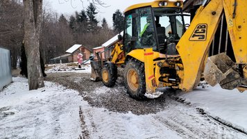 Modernizacja drogi Nawsie k. Traciak, Noga