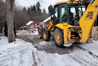 Modernizacja drogi Nawsie k. Traciak, Noga