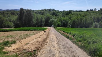 MODERNIZACJA DROGI GMINNEJ Brzeziny Górne k. Podlasek POŁOŻONA NA TERENIE SOŁECTWA Brzeziny