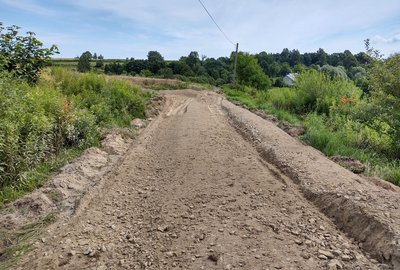 Modernizacja drogi gminnej Brzeziny Górne k. Nowak