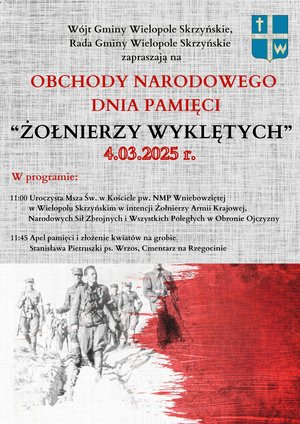 OBCHODY NARODOWEGO DNIA PAMIĘCI "ŻOŁNIERZY WYKLĘTYCH"