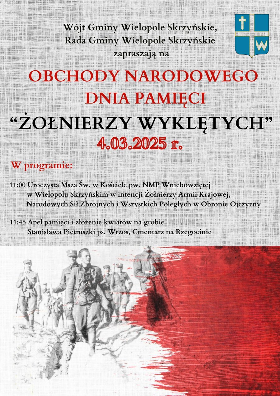 OBCHODY NARODOWEGO DNIA PAMIĘCI "ŻOŁNIERZY WYKLĘTYCH"