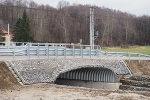 Przebudowa mostu w ciągu drogi gminnej nr 107748 R Brzeziny Dół Południowy wraz z dojazdami